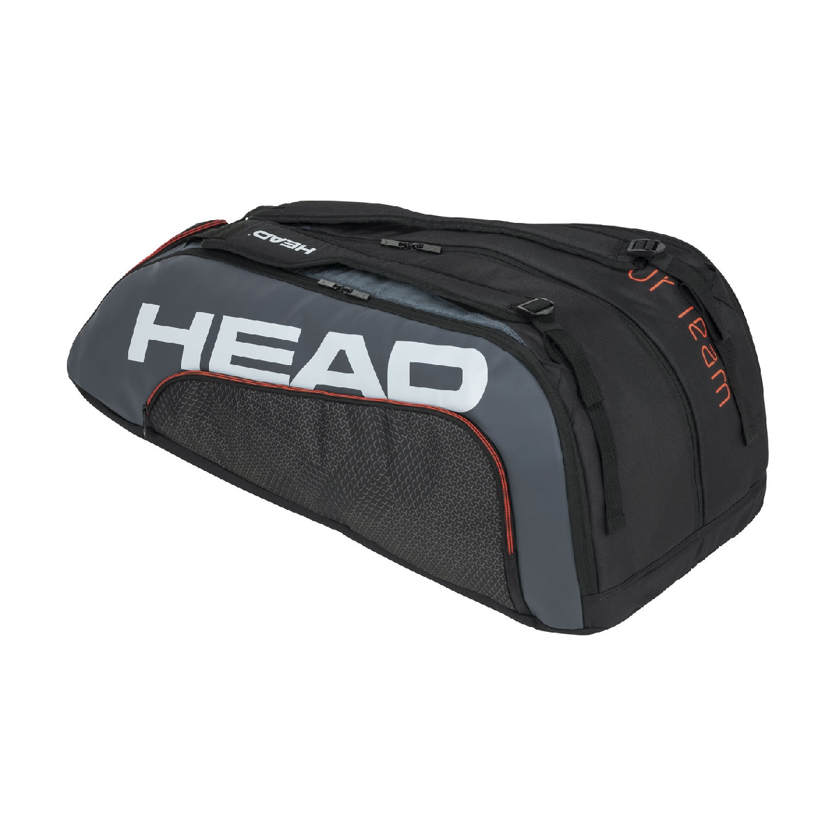 HEAD Tour Team 12R Monstercombi Squash Kitbag (Black/Grey)