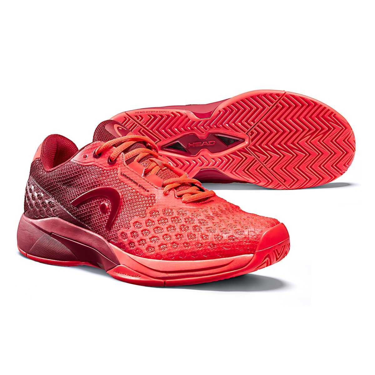 HEAD Revolt Pro 3.0 Tennis Shoe (Neon Red)
